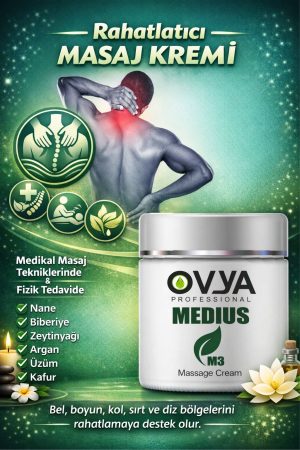 OVYA Professional MEDIUS M3 Rahatlatıcı Masaj Kremi – 400 ml