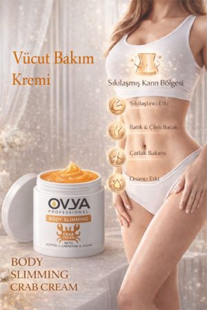Ovya Body Slimming Yengeç Kremi 500ml
