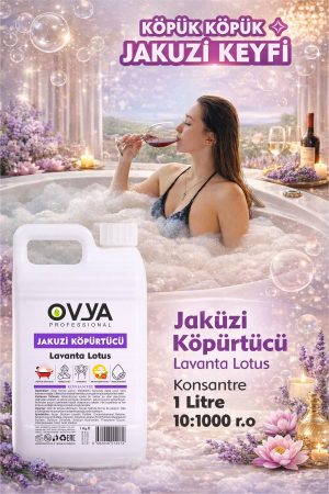 Ovya Konsantre Jakuzi Köpürtücü Banyo Köpüğü | Lavanta Lotus