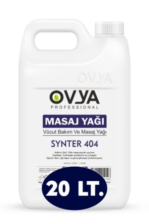 Ovya Profesyonel Kokusuz Naturel Spa Masaj Yağı 20Lt. (Synter404)