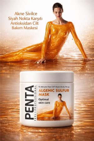 Penta Sivilce ve Siyah Nokta Karşıtı Maske | Anti Akne & Antioksidan