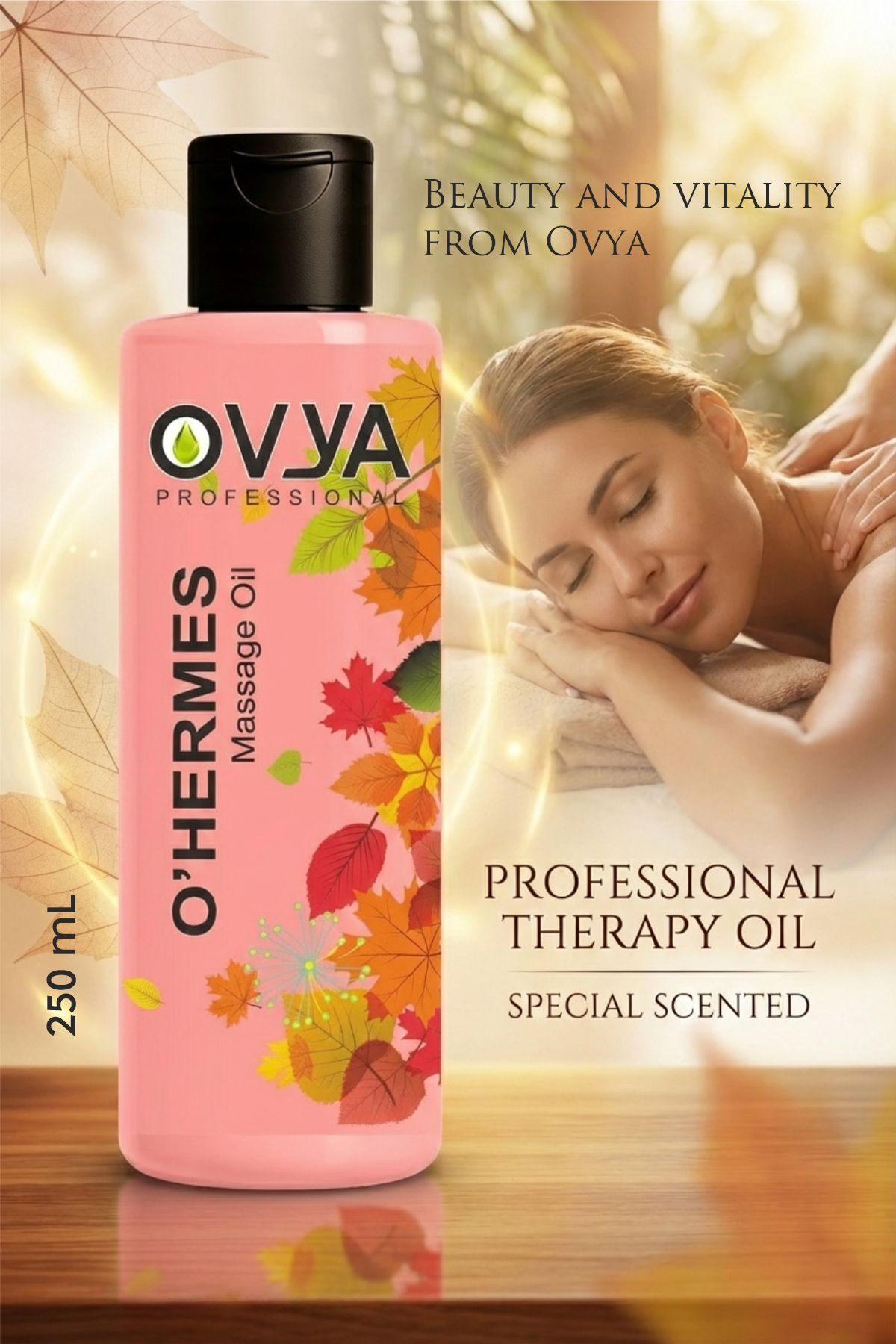 Ovya Aromaterapi Lavanta Muz O'Hermes Naturel Masaj Yağı