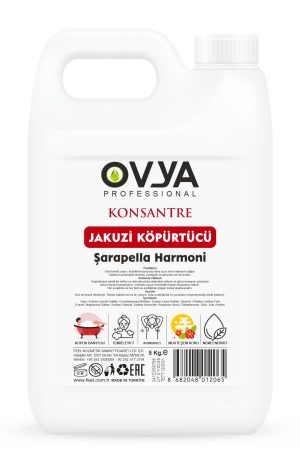 Ovya Konsantre Jakuzi Köpürtücü Banyo Köpüğü | Şarapella Harmoni 5Lt.