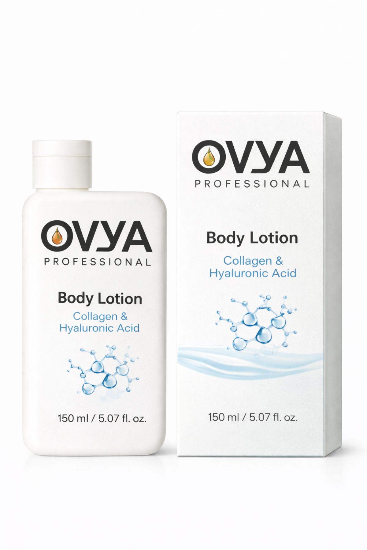 OVYA Body Lotion Kolajen & Hyaluronik Asit 150 ml Yoğun Nem