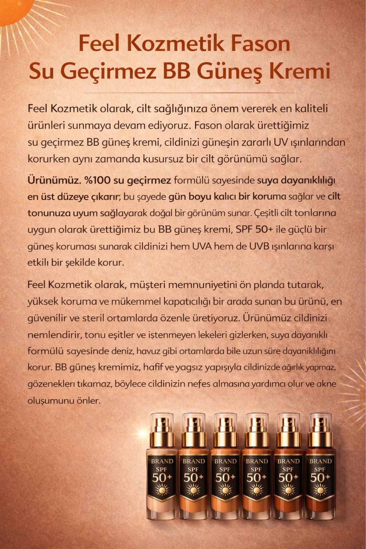 Su Geçirmez BB Güneş Kremi Bazları - Görsel 3