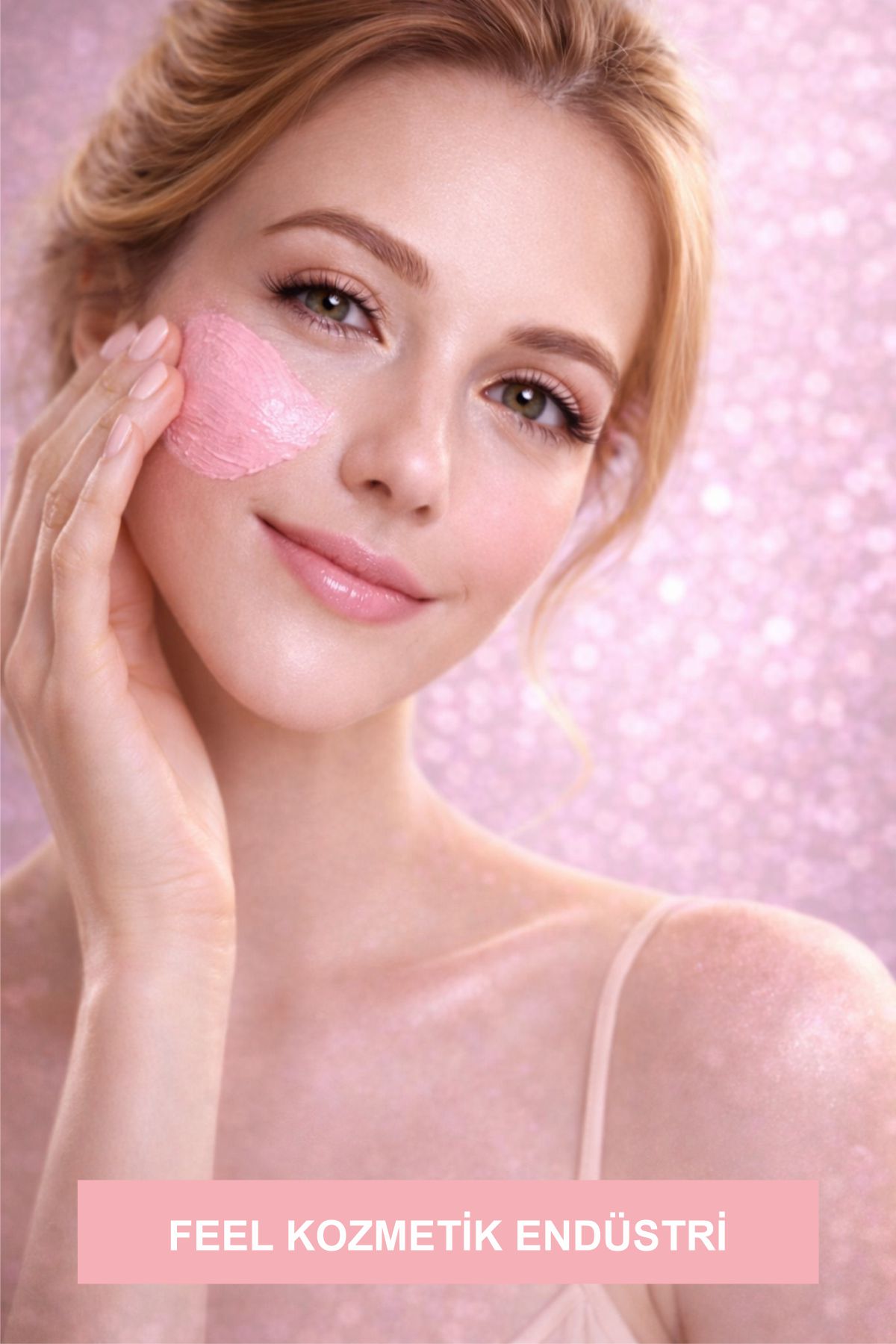 Suya Dayanıklı Parlayan Işıltı Pembe BB Krem Bazı - Görsel 2